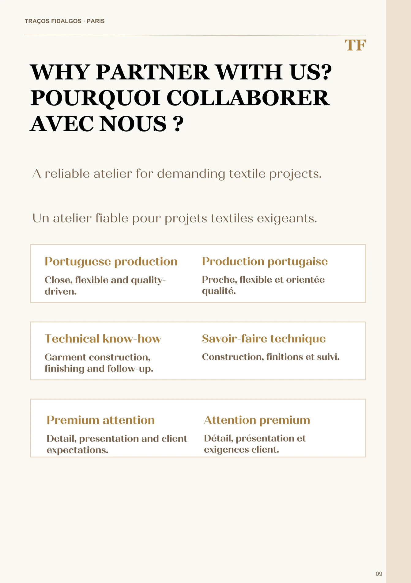 Traços Fidalgos Paris booklet page 09